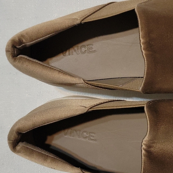 Vince Warren bronze platform shoe women's 8.5 - Picture 7 of 10